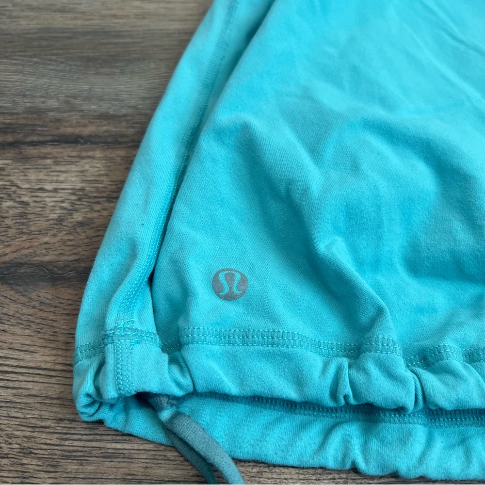 Lululemon Gather Dance Strap Tank Top Blue Small Built In Bra Yoga Athletic Top - Picture 6 of 9